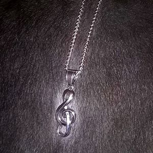 Music Note Necklace